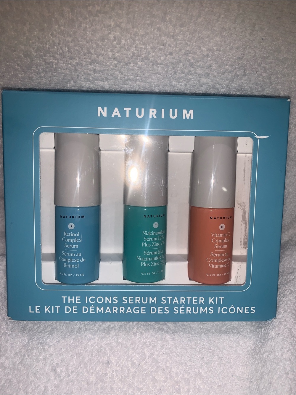Naturium Icons Serum Starter Kit – Blue, Teal, Coral Serums